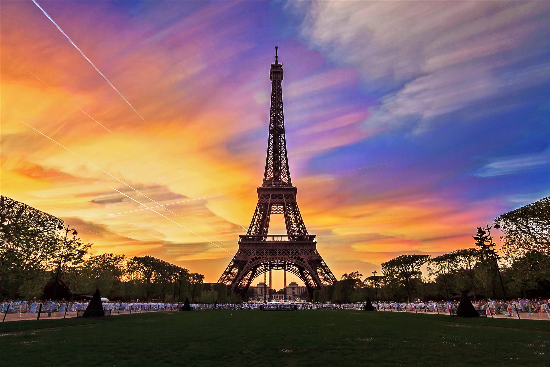 Torre Eiffel em Paris